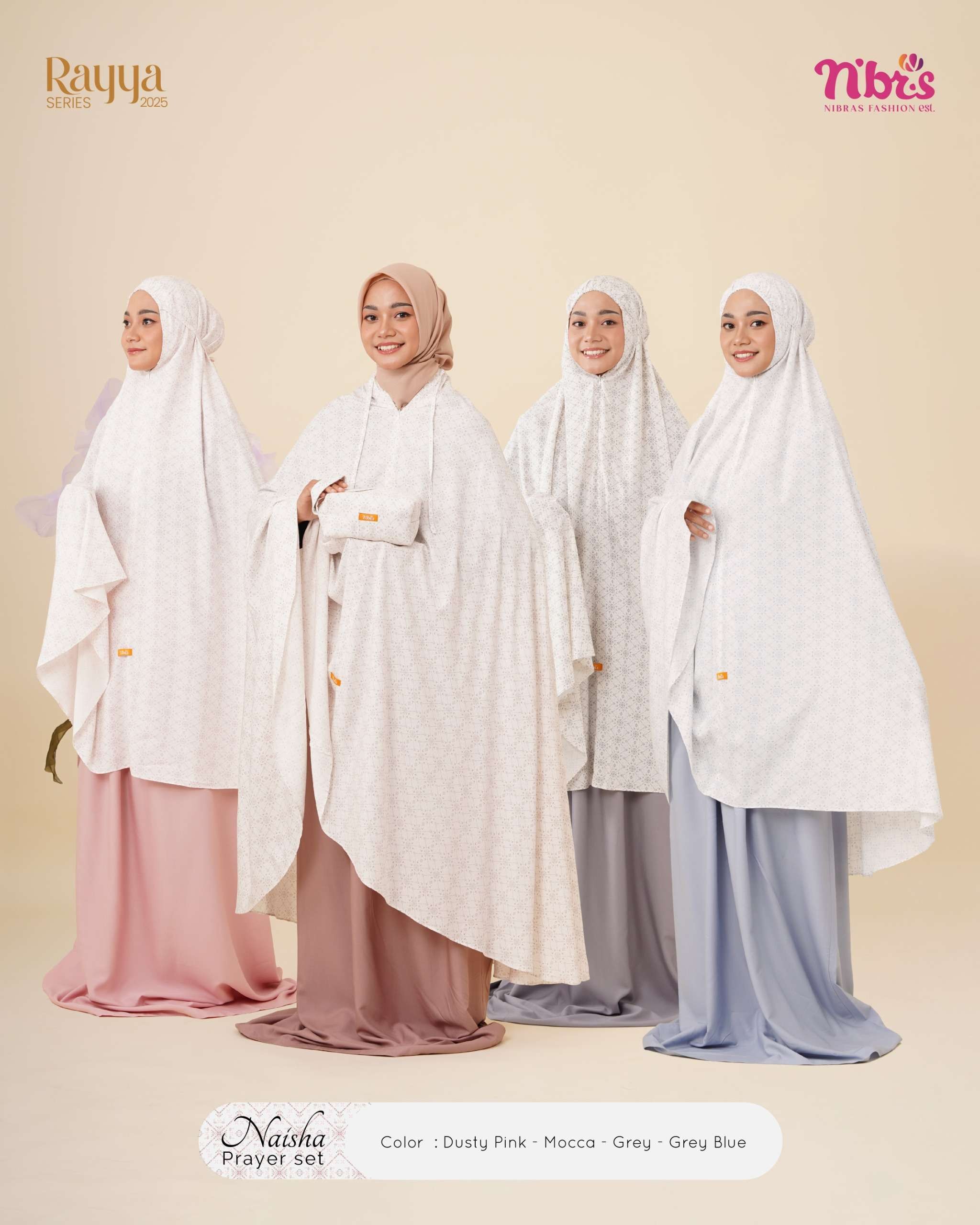 NIBRAS NAISHA PRAYER SET DEWASA