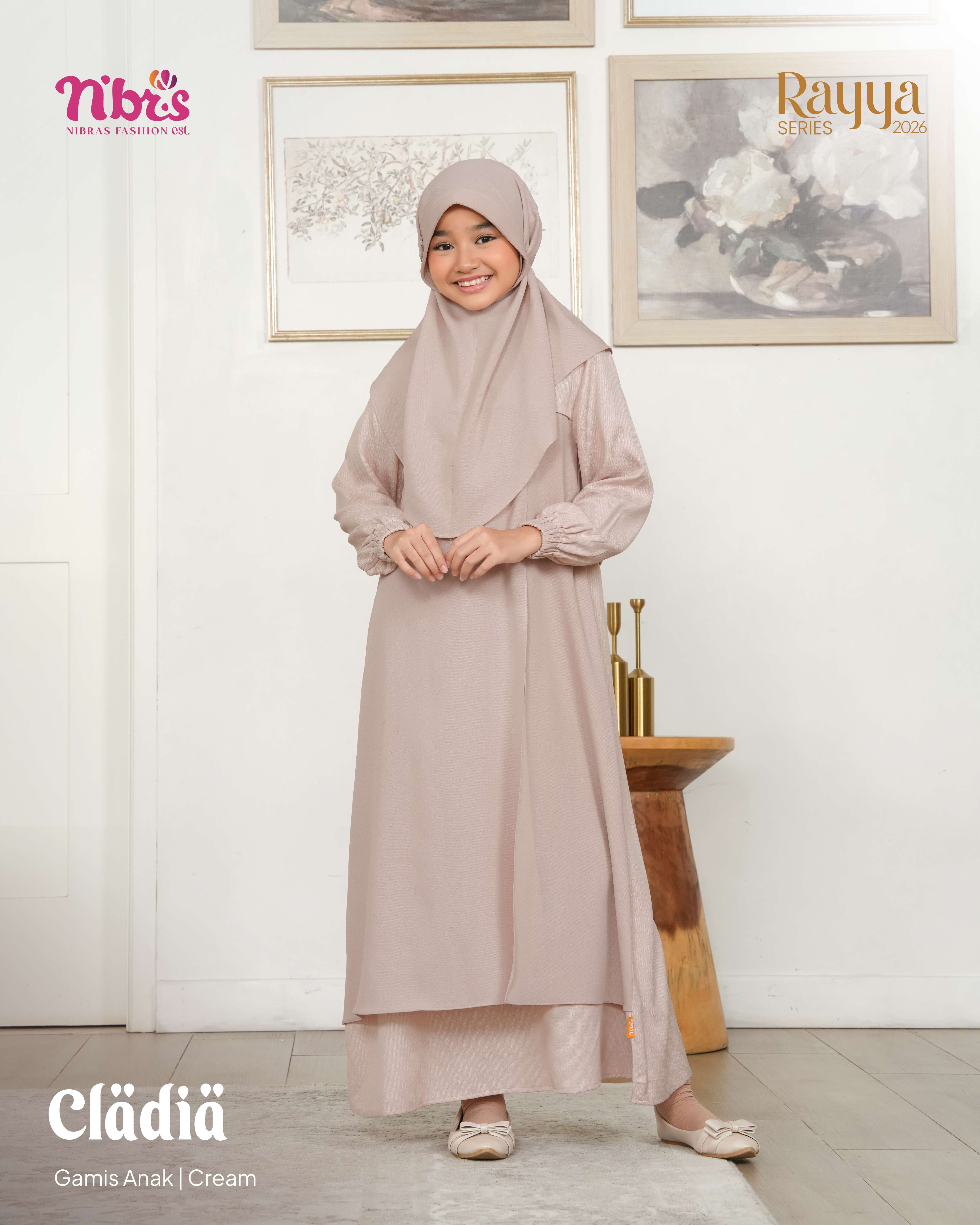 NIBRAS CLADIA GAMIS ANAK