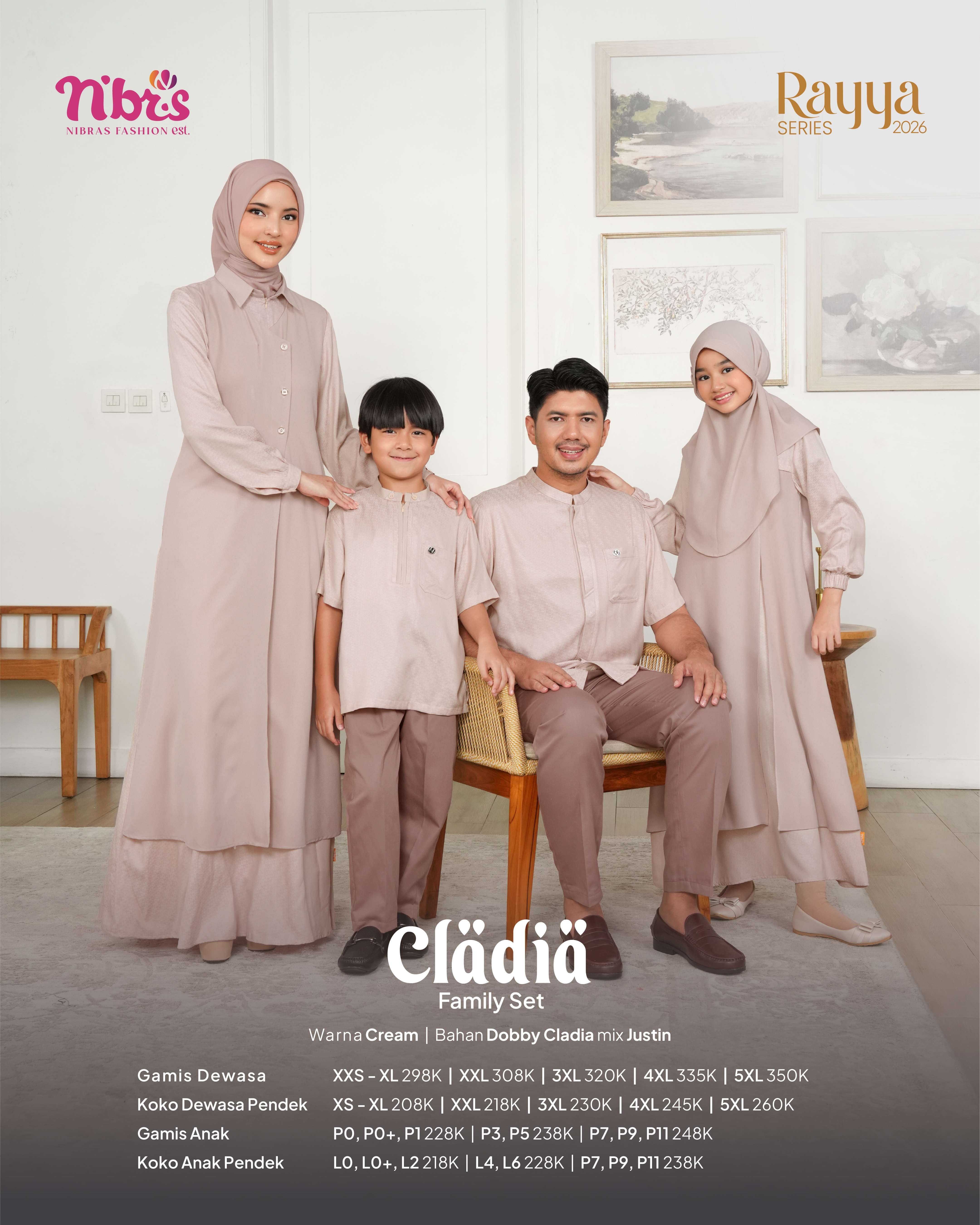 CLADIA GAMIS ANAK