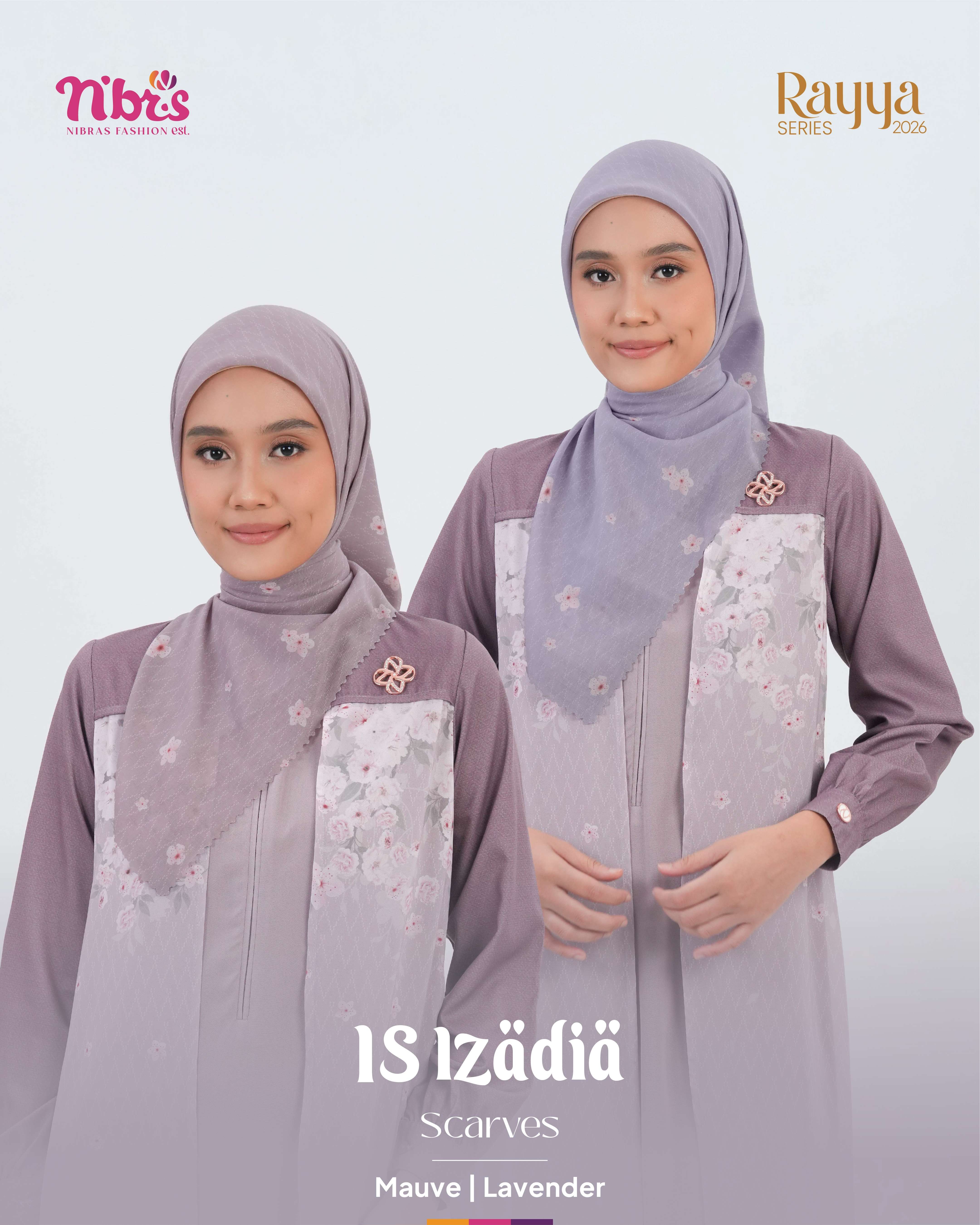 NIBRAS HIJAB IS IZADIA SCARVES